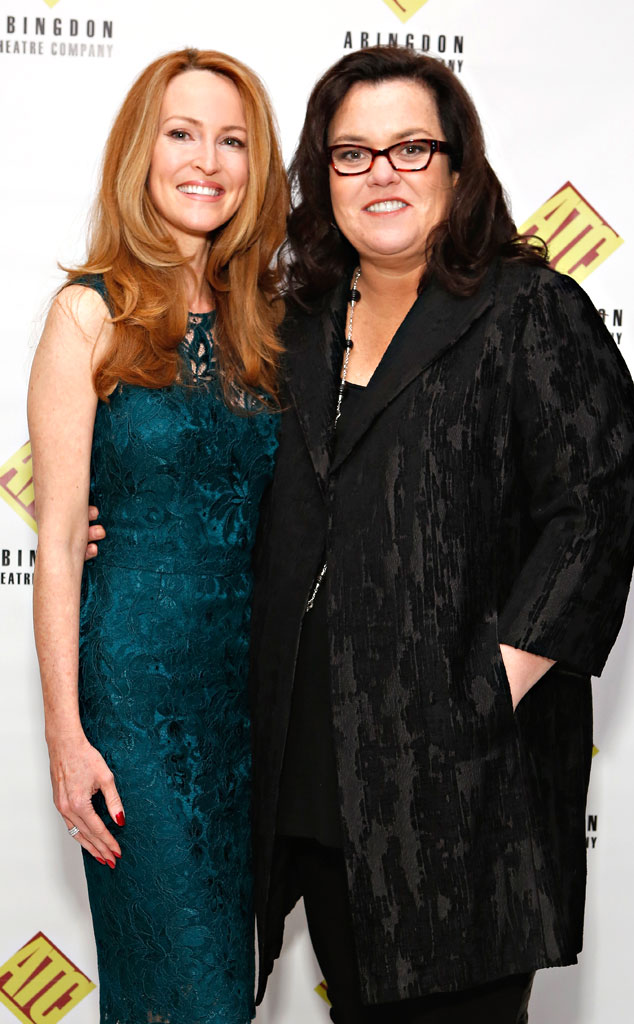 Rosie O’Donnell with beautiful, sexy, cute, Wife Michelle Rounds  